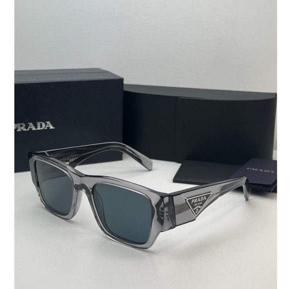Prada Accessories - NEW Prada PR10ZS Asphalt Grey Sunglasses Unisex $563